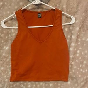 orange shirt from shein, size small never worn!!